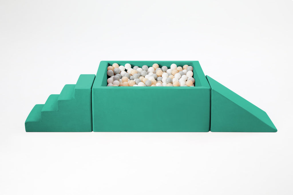 TumbleHouse Bundle (Ball Pit + Ramp + Stairs)
