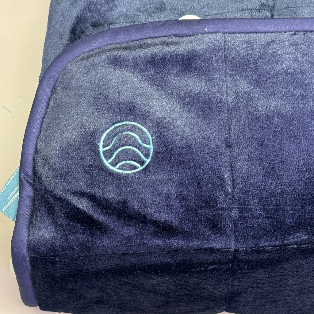 THERA Weighted Blanket Sz 42" x 66", Calming Navy BL613K