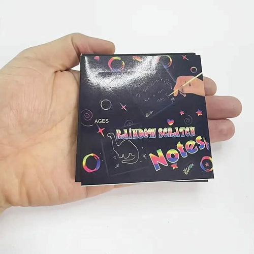 50-Pieces: Rainbow Scratch Art Kit