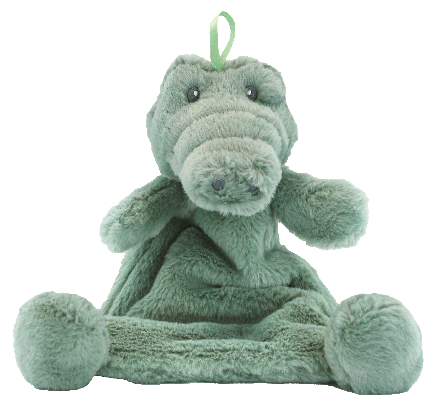 Crinkle Cuddler-Sensory Plush Gator