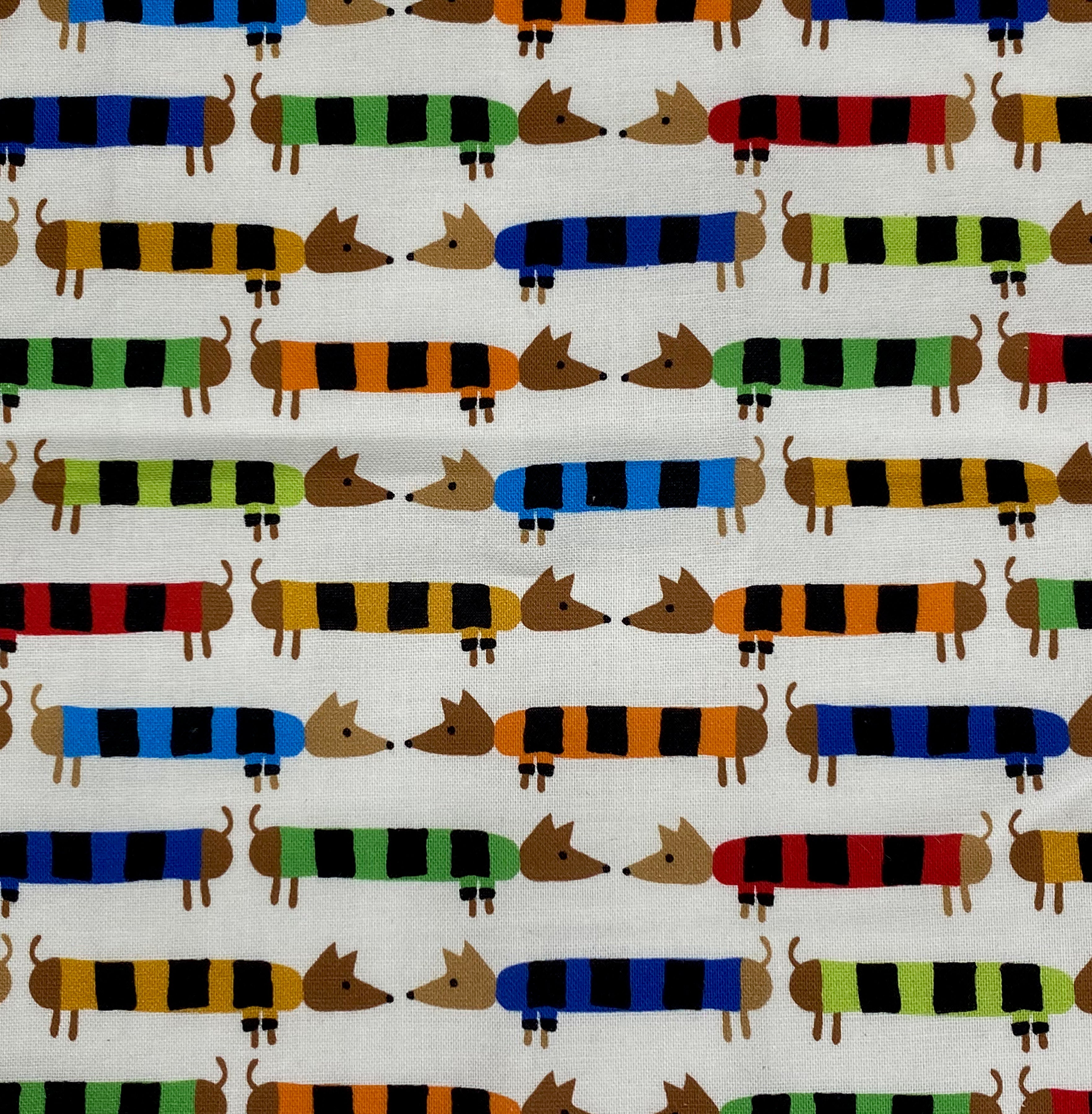 Organic Dachshund Pattern Baby Paper