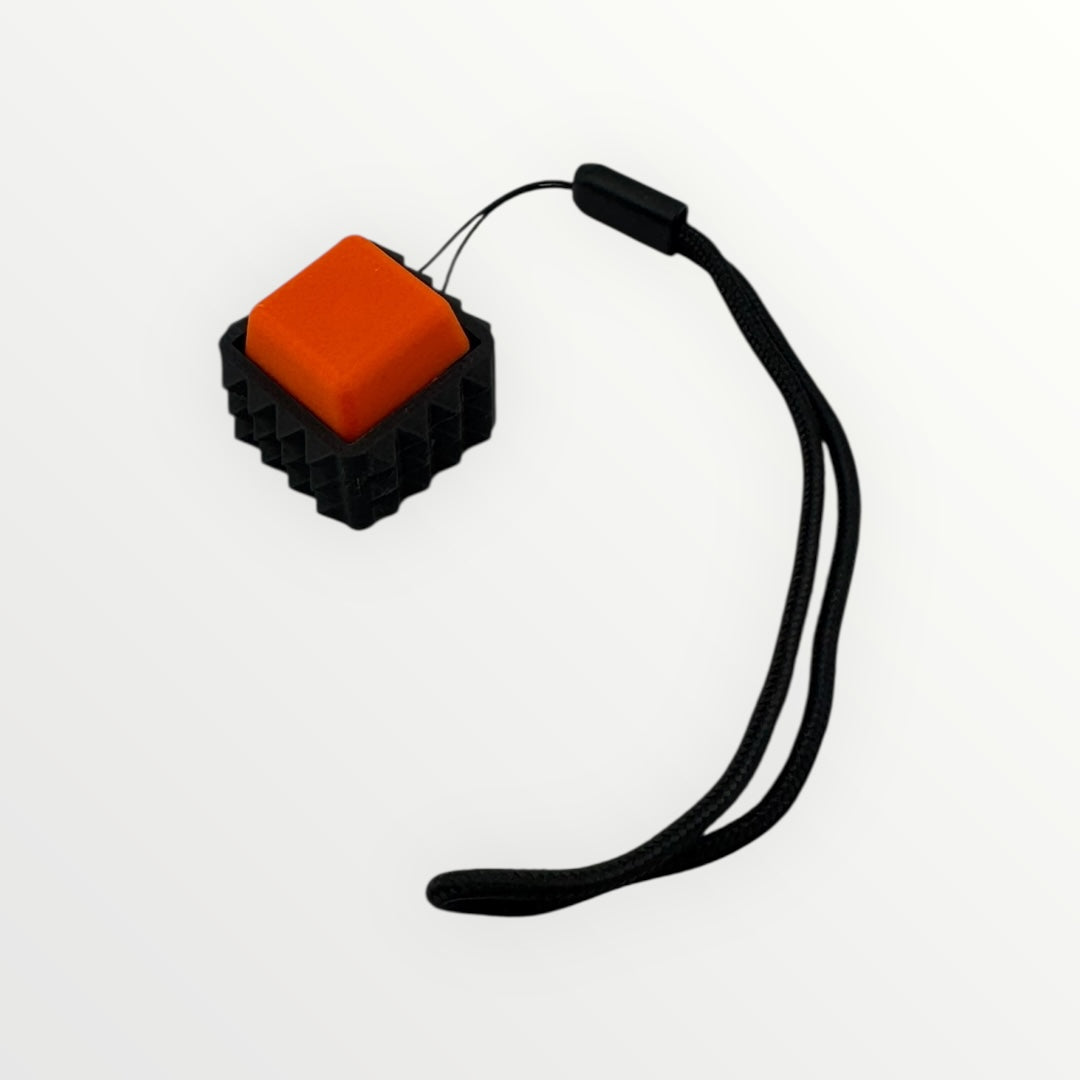 1 Spiky Mechanical Keyboard Fidget Toy Keychain