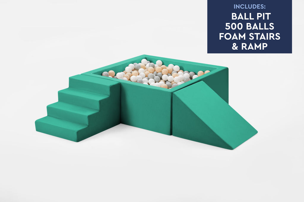 TumbleHouse Bundle (Ball Pit + Ramp + Stairs)