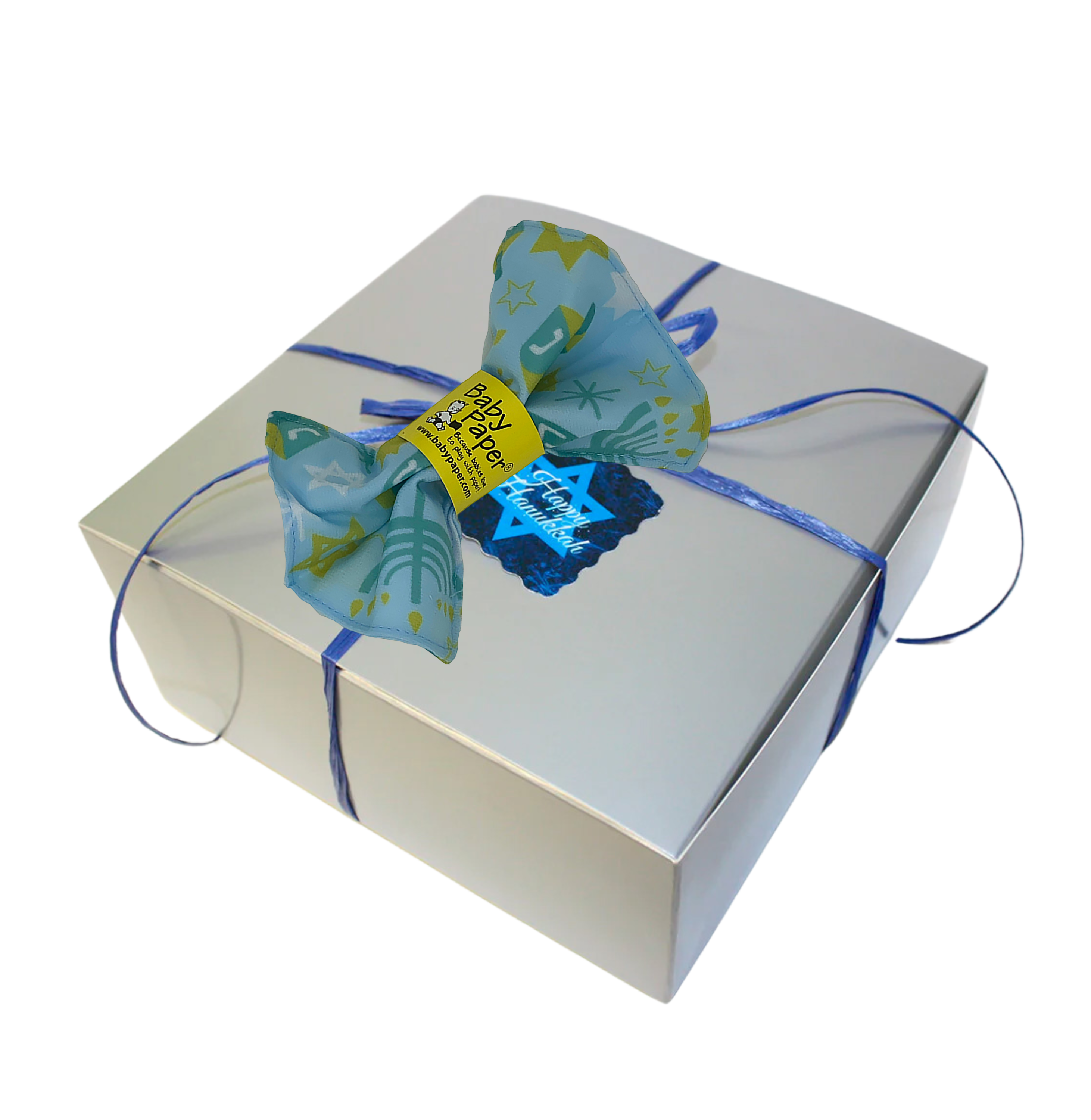 Chanukah Pattern Baby Paper