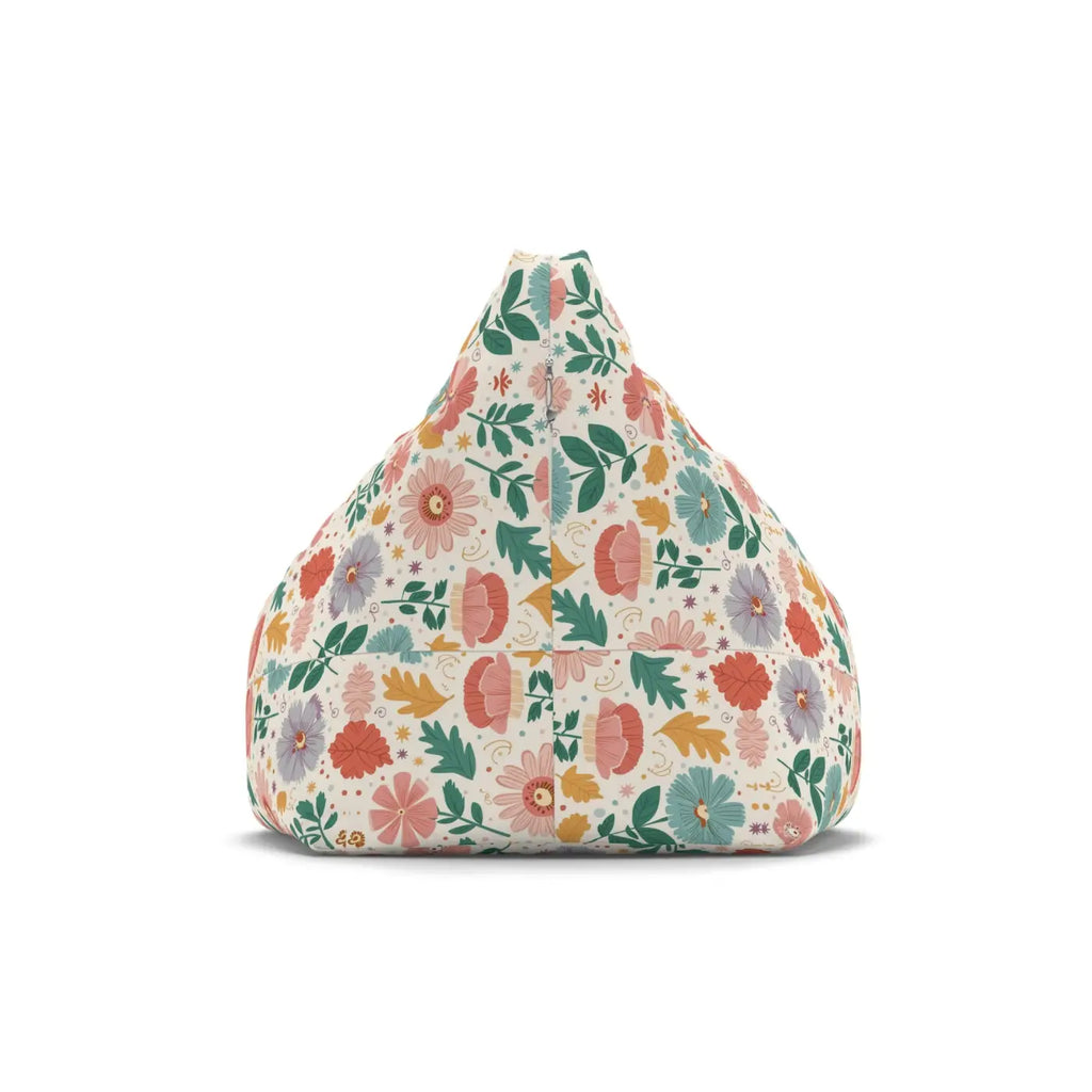 Floral Bean Bags – Durable Polyester - Dipaliz