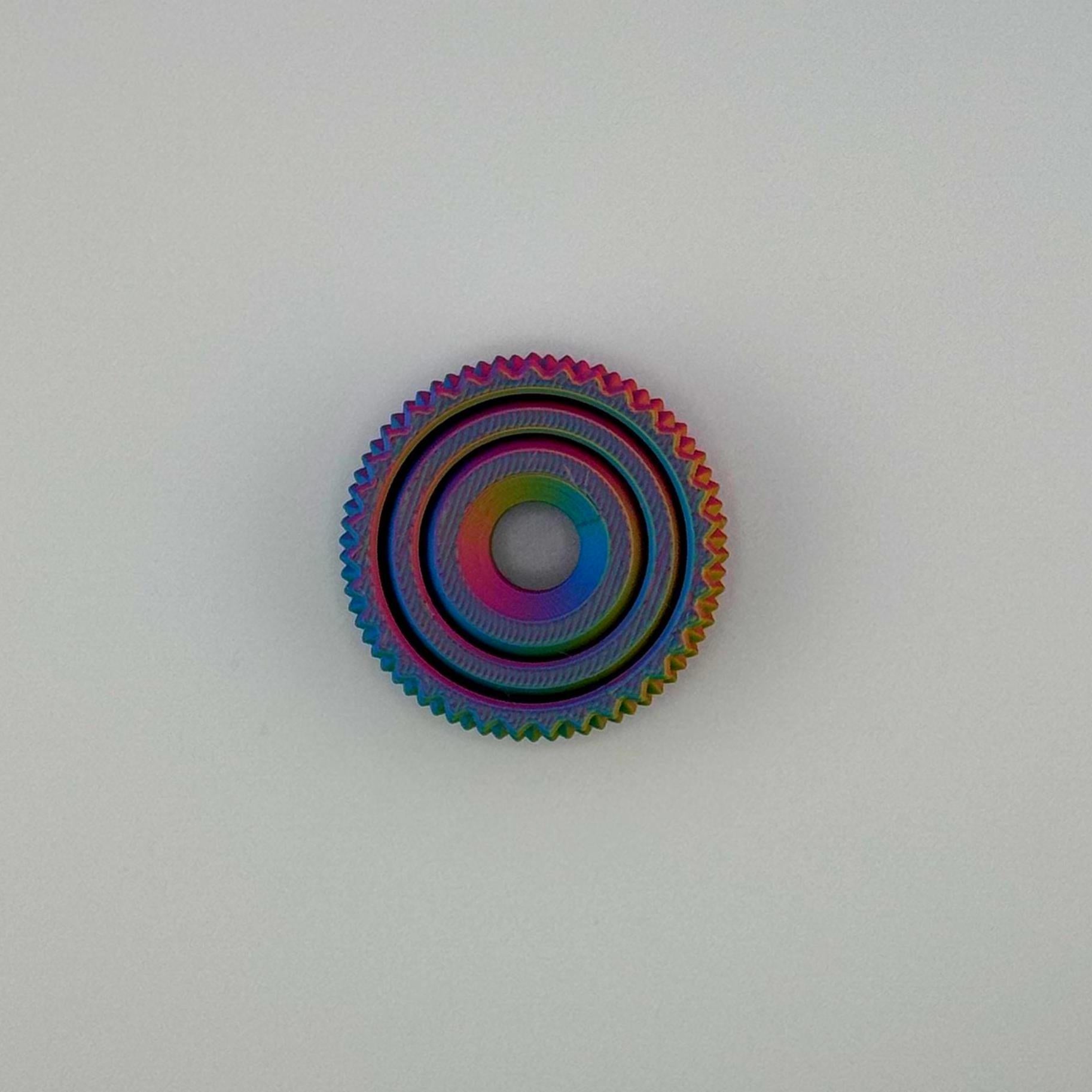 Multi Color Spiky Gyro Fidget Spinner